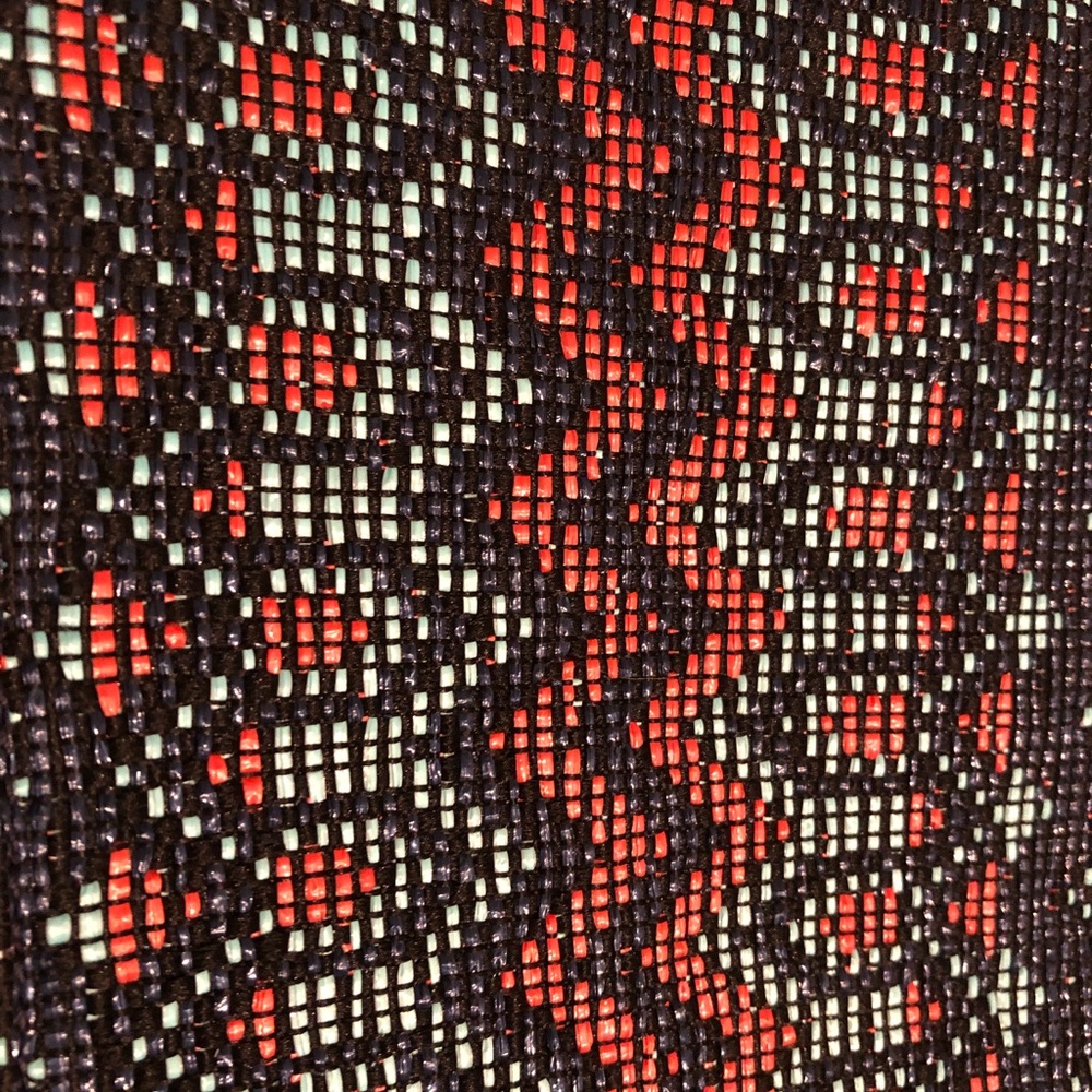 NEW Express Colorful Stitched Bag/Clutch - Picture 4 of 7